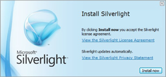 Silverlight Installation