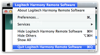 My harmony software